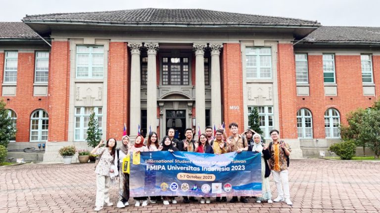 Perdalam Wawasan International, Sebelas Mahasiswa FMIPA UI Kunjungi Taiwan