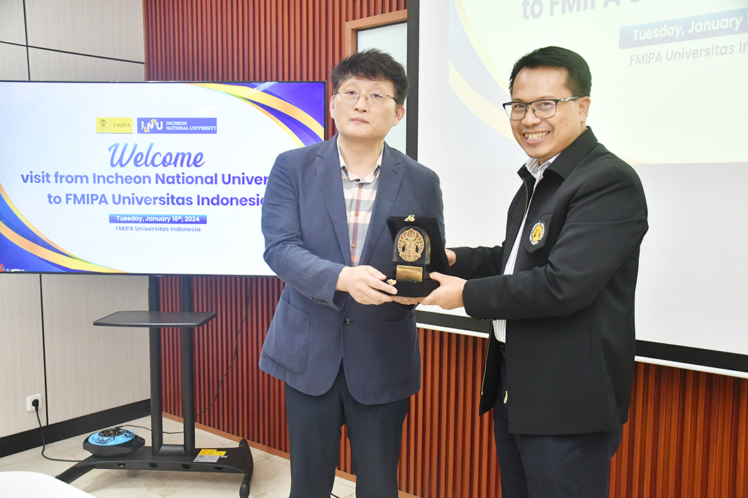 FMIPA UI Terima Kunjungan Dari Incheon National University Bahas Potensi Kerja Sama