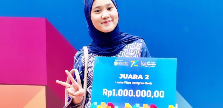 Bagikan Cerita Kehidupan Kampus, Keisha Najwa Juara II Lomba Video IG Reels